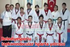 Belediyesporlu taekwondocular Isparta yolcusu