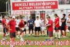Belediyespor’un seçmeleri yapıldı