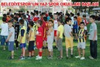 BELEDİYESPOR’UN YAZ SPOR OKULLARI BAŞLADI