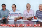 Belediyeye 2 pilot takım geldi