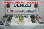 BEŞ DOLANDIRICI YAKALANDI
