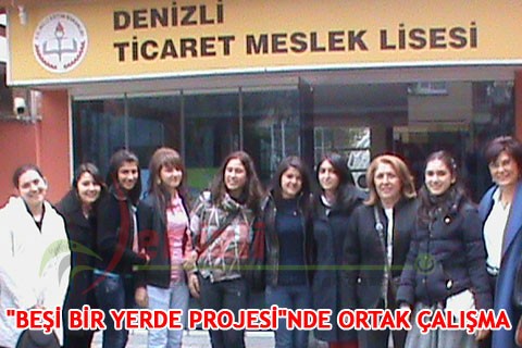 BEŞİ BİR YERDE PROJESİ’NDE ORTAK ÇALIŞMA