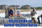 Beton parke ve bordör döşeme kursu