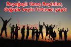 Beyağaçlı Genç Beyinler, doğada beyin fırtınası yaptı