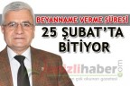 Beyanname verme süresi 25 Şubat’ta bitiyor