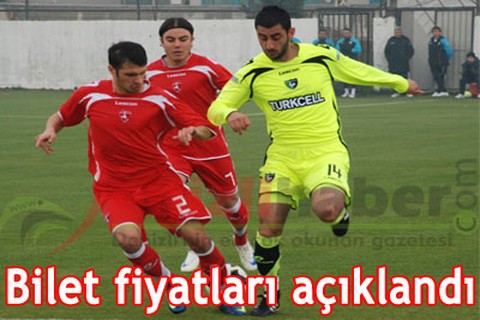 Bilet fiyatları açıklandı