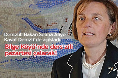 Bilge Köyü çocukları Pazartesi okullarında
