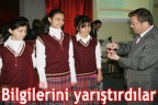 Bilgilerini yarıştırdılar