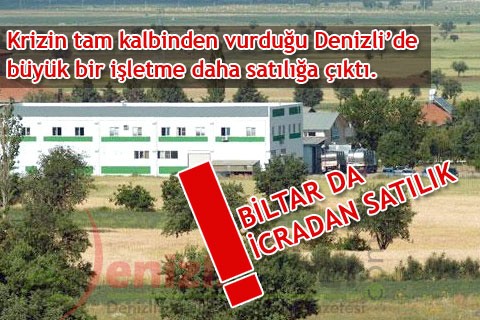 BİLTAR DA İCRADAN SATILIK!