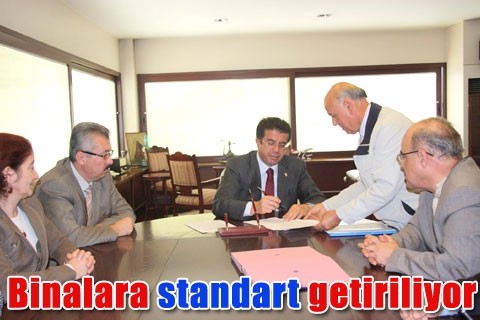 Binalara standart getiriliyor