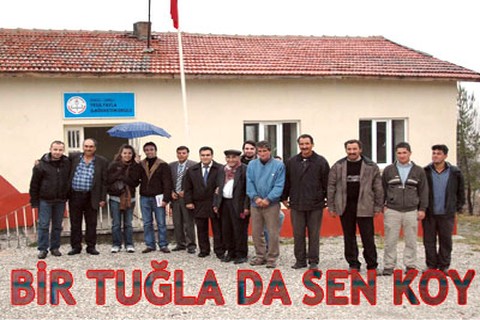 BİR TUĞLA DA SEN KOY