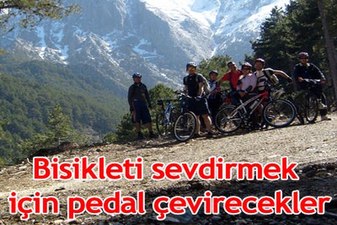 Bisikleti sevdirmek için pedal çevirecekler