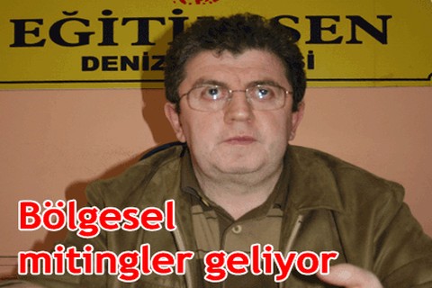 Bölgesel mitingler geliyor