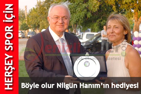 Böyle olur Nilgün Hanım’ın hediyesi