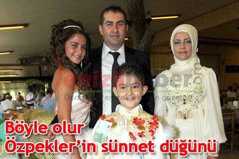 Böyle olur Özpekler’in sünnet düğünü