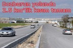 Bozburun yolunda 2.5 km’lik kısım tamam