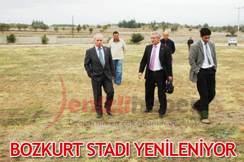 Bozkurt stadı yenileniyor