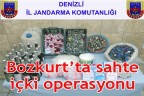 Bozkurt’ta sahte içki operasyonu