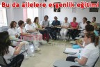 Bu da ailelere ergenlik eğitimi