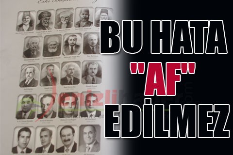 BU HATA “AF” EDİLMEZ
