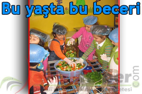 Bu yaşta bu beceri