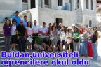 Buldan, üniversiteli öğrencilere okul oldu