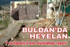 Buldan’da heyelan
