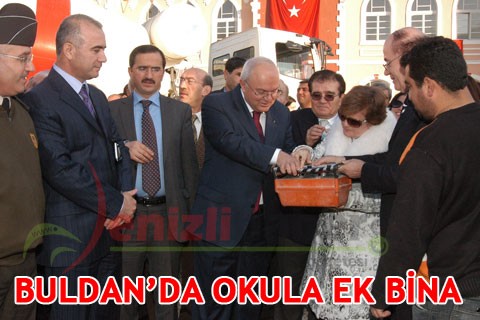BULDAN’DA OKULA EK BİNA