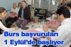 Burs başvuruları 1 Eylül’de başlıyor