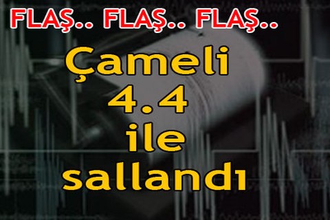 Çameli 4.4 ile sallandı