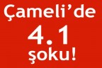 Çameli’de 4.1 şoku!