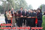 Çamlık, sanata ev sahipliği yapıyor