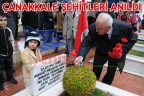 ÇANAKKALE ŞEHİTLERİ ANILDI
