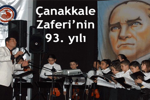 Çanakkale Zaferi’nin 93. yılı