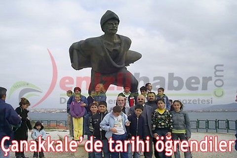 Çanakkale’de tarihi öğrendiler