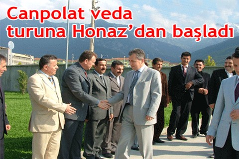 Canpolat veda turuna Honaz’dan başladı