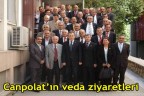 Canpolat’ın veda ziyaretleri