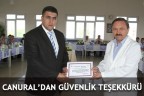 CANURAL’DAN GÜVENLİK TEŞEKKÜRÜ