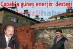 Çapak’a güneş enerjisi desteği