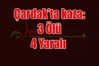 Çardak’ta kaza: 3 Ölü 4 Yaralı