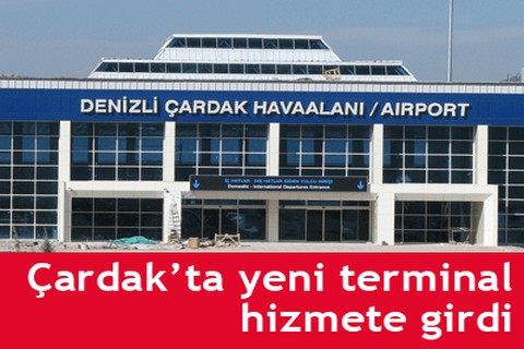 Çardak’ta yeni terminal hizmete girdi