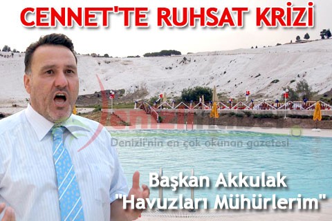 Cennet’te ruhsat krizi