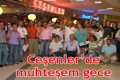 Ceşenler’de muhteşem gece