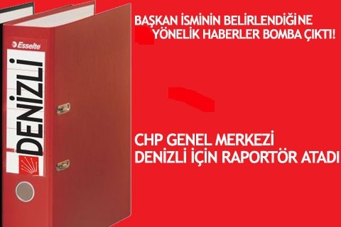 CHP RAPOPTÖR ATADI