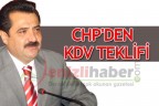 CHP’den KDV teklifi