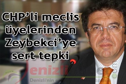 CHP’den Zeybekci’ye sert tepki