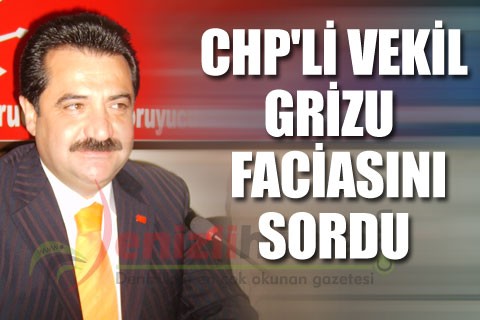 CHP’li vekil grizu faciasını sordu
