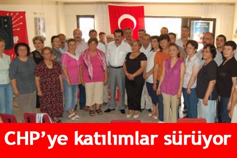 CHP’ye katılımlar sürüyor