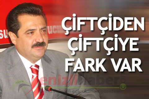 Çiftçiden çiftçiye fark var