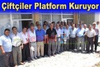 Çiftçiler Platform Kuruyor